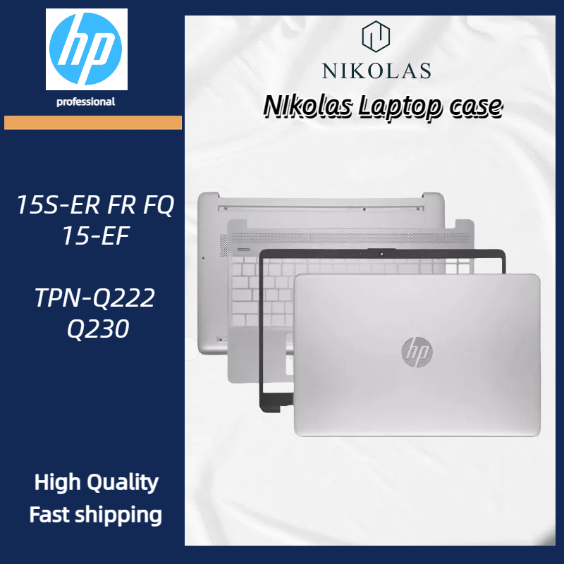 thumbnail image 2 of Silver Laptop Bottom Case / Palmrest Cover For HP 15-DY 15-EF 15S-ER 15S-FQ 15S-FR TPN-Q222 2 of 4