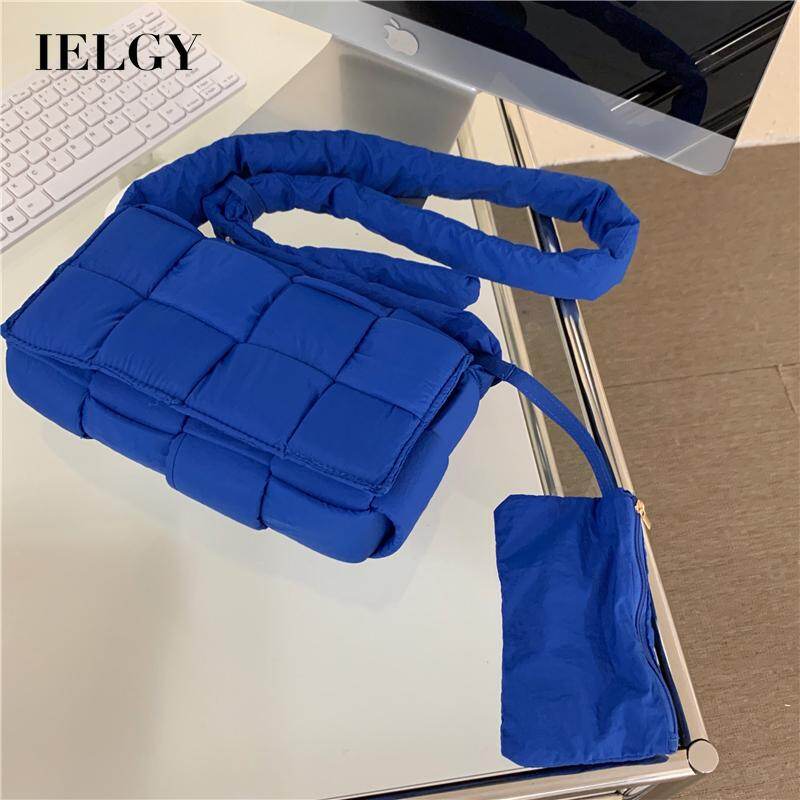 IELGY women's green korean style must-have messenger bag for leisure travel