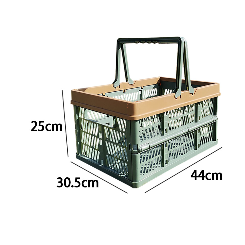 Picnic Basket Sundries Organizer Toy Storage Big Box Outdoor Travel