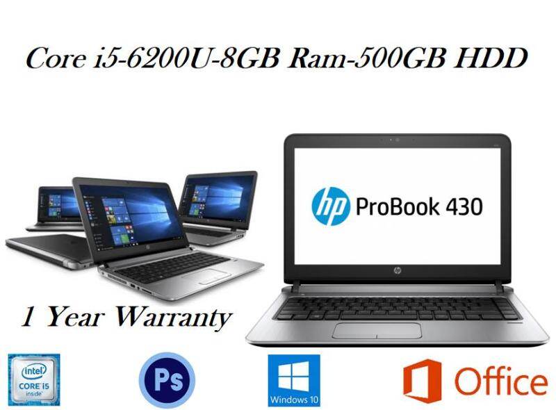 Refurbished Hp Pro Book 430 G3 Core I5 60u 8gb Ram 500gb 13 3 Inch 1 Year