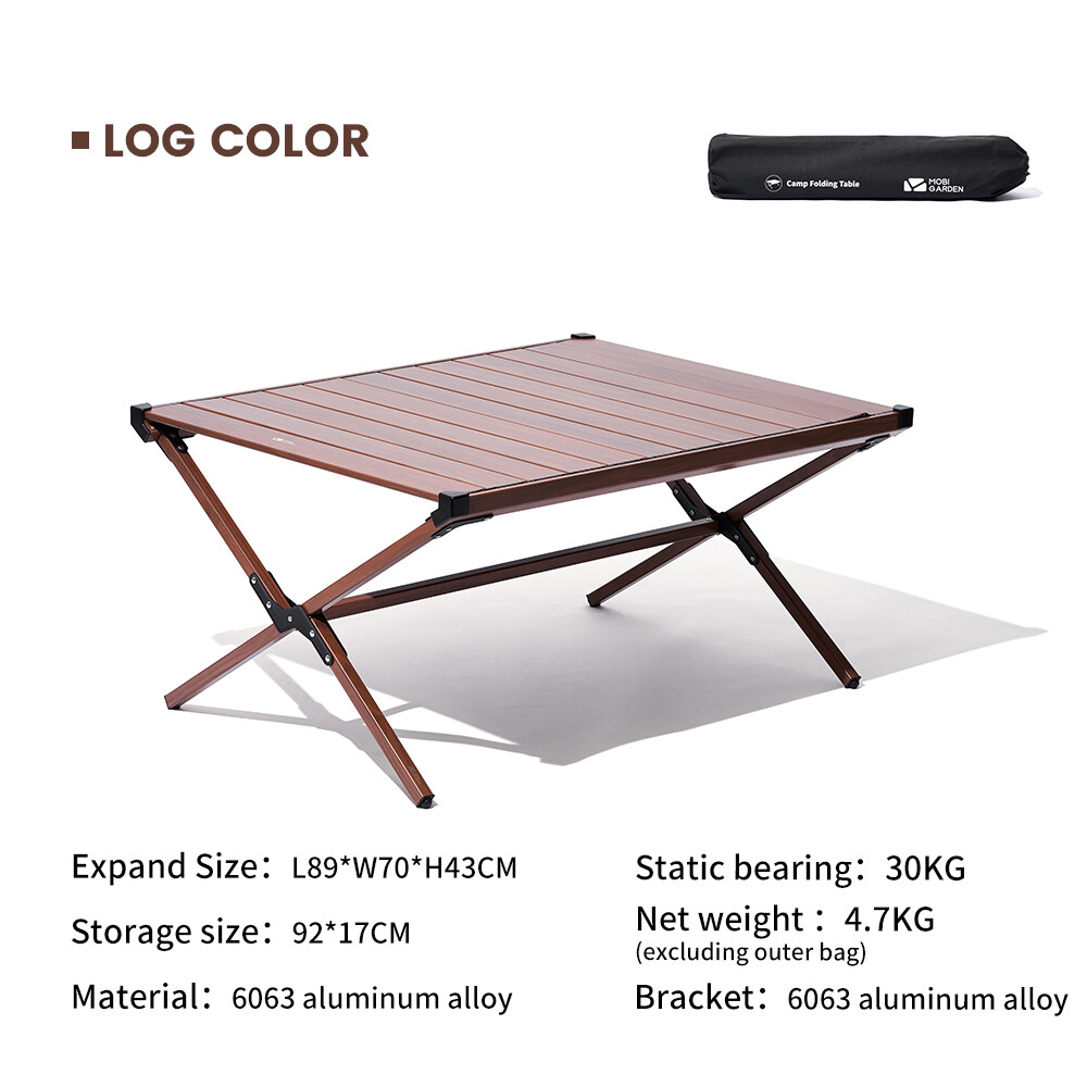 aluminum top folding table