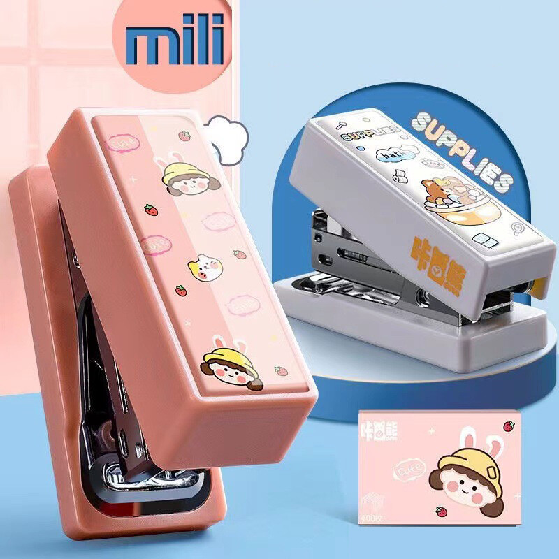 Office supplies stapler thickening stapler mini small stapler medium multifunctional stapler for students.