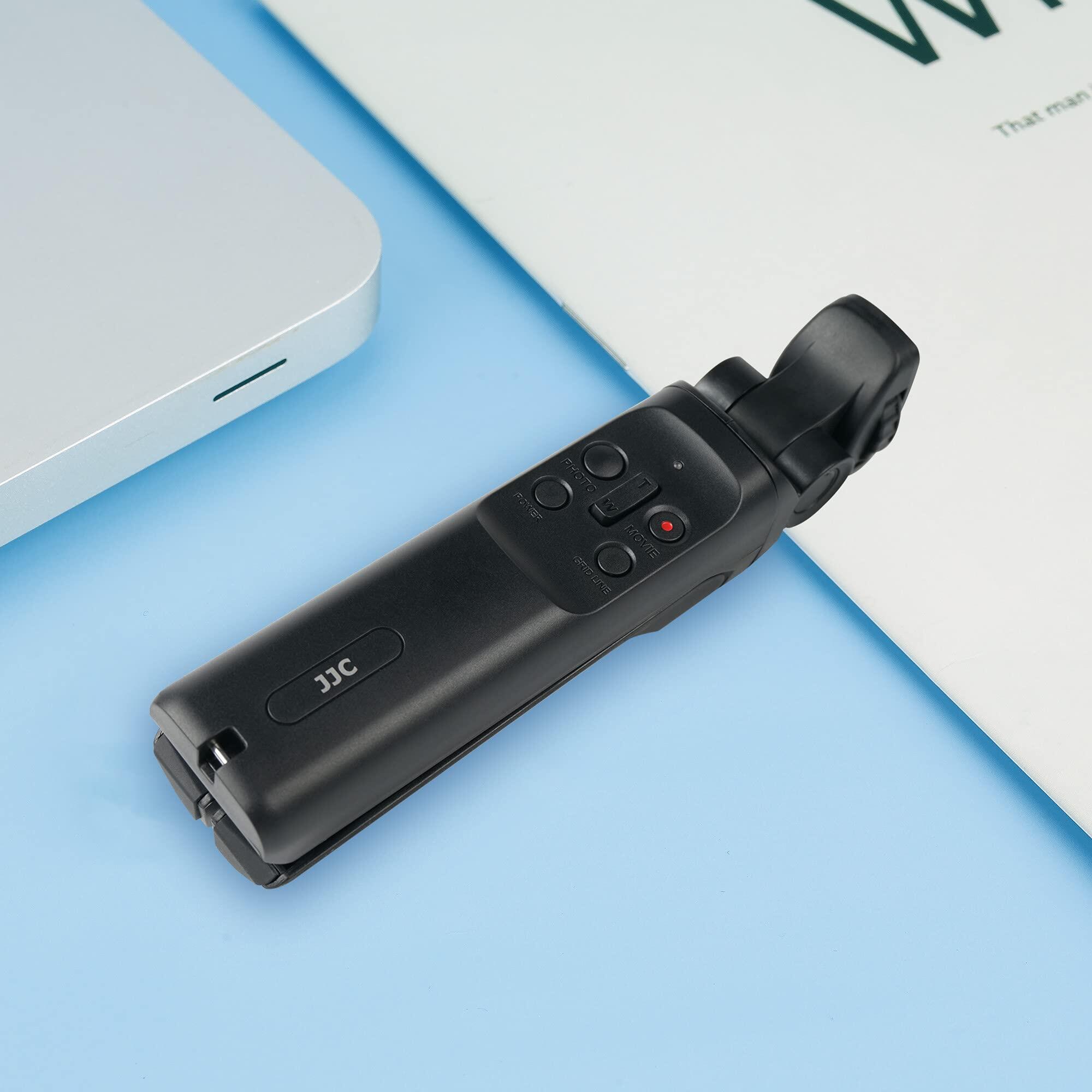 JJC GP-VPT1 Vlog Shooting Grip Mini Tripod for Sony FX30 ZV-1 ZV-1F A7R5 A7M4 A7RIV A7 A7R A7S III A9II A6600 A6500 A6400 A6300 A6100 A6000 HDR-CX405 HDR-CX440 HDR-CX450DSC-WX800