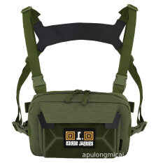 Vest Bag Men’s Outdoor Camping Tactical Vest Bag Men’s Tooling Fan Car Tide Cool Chest Shoulder Bag