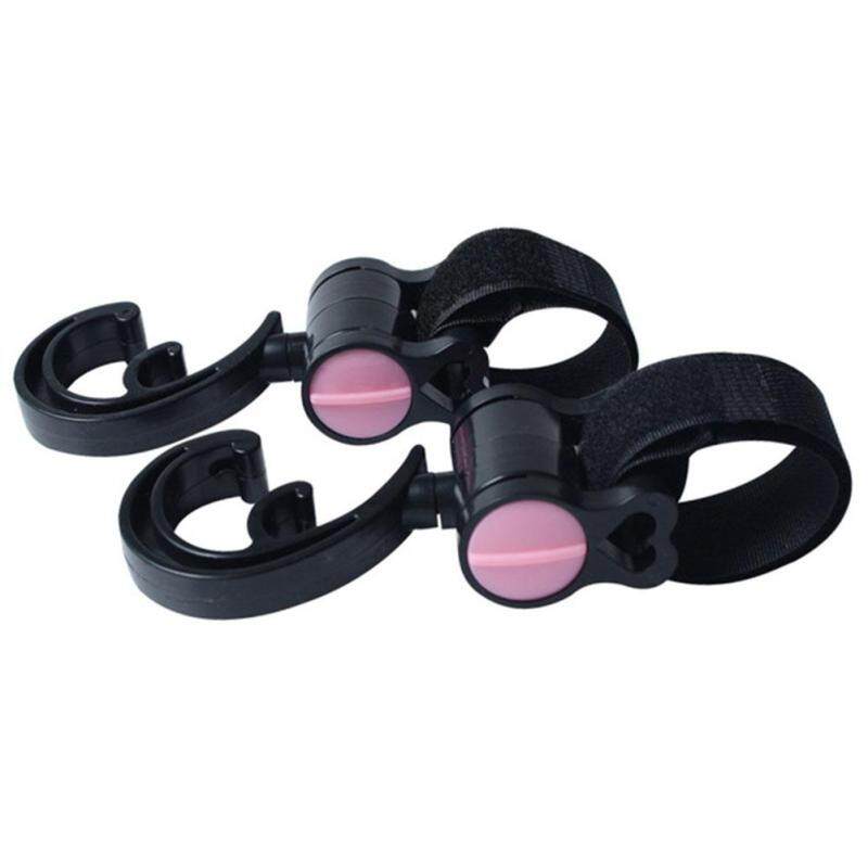 DS 360 Degrees Rotatable Hanging Hooks with Magic Sticker for Infant Baby Stroller Singapore
