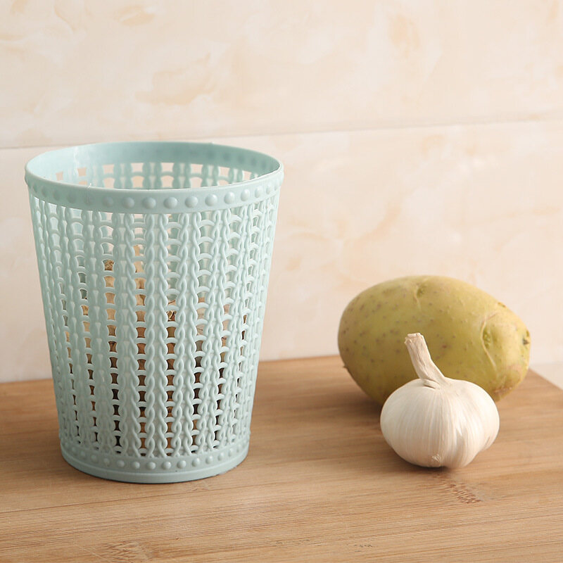 Plastic Mini Desktop Multifunctional Trash Can Home Storage Bucket Accessories Garbage Bin Nordic Style Living Room Office