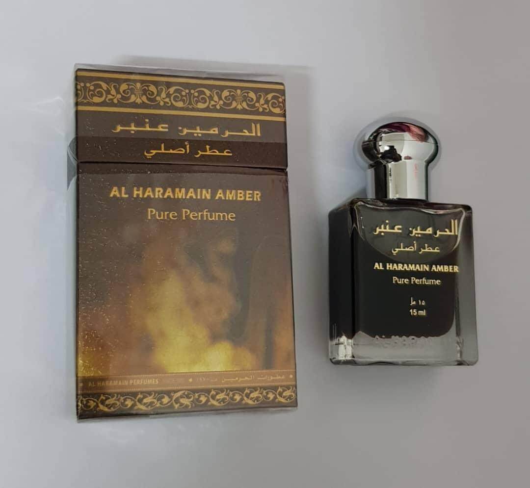 Al Haramain Amber Pure Parfum Oil 15ml Original Attar 100 Long Lasting Unisex Perfume Mesra Solat Lazada