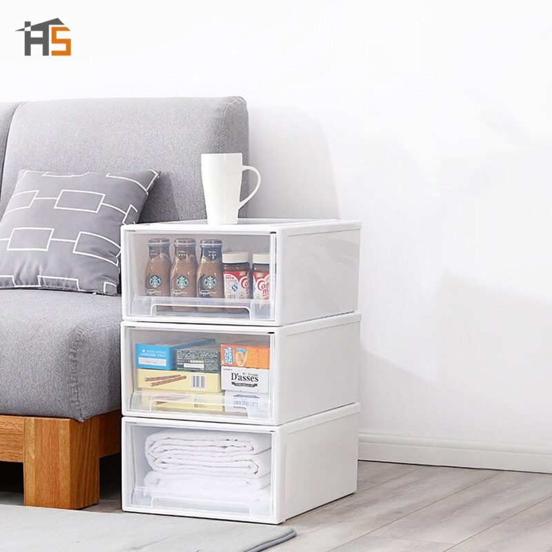 HANGDIAN【Miễn phí vận chuyển】Hộp Đựng Kiểu Ngăn Kéo , Tủ Quần Áo Nhựa Tủ Nhà Đồ Lót, Thùng Đựng Quần Áo Quần Áo Hộp Lưu Trữ