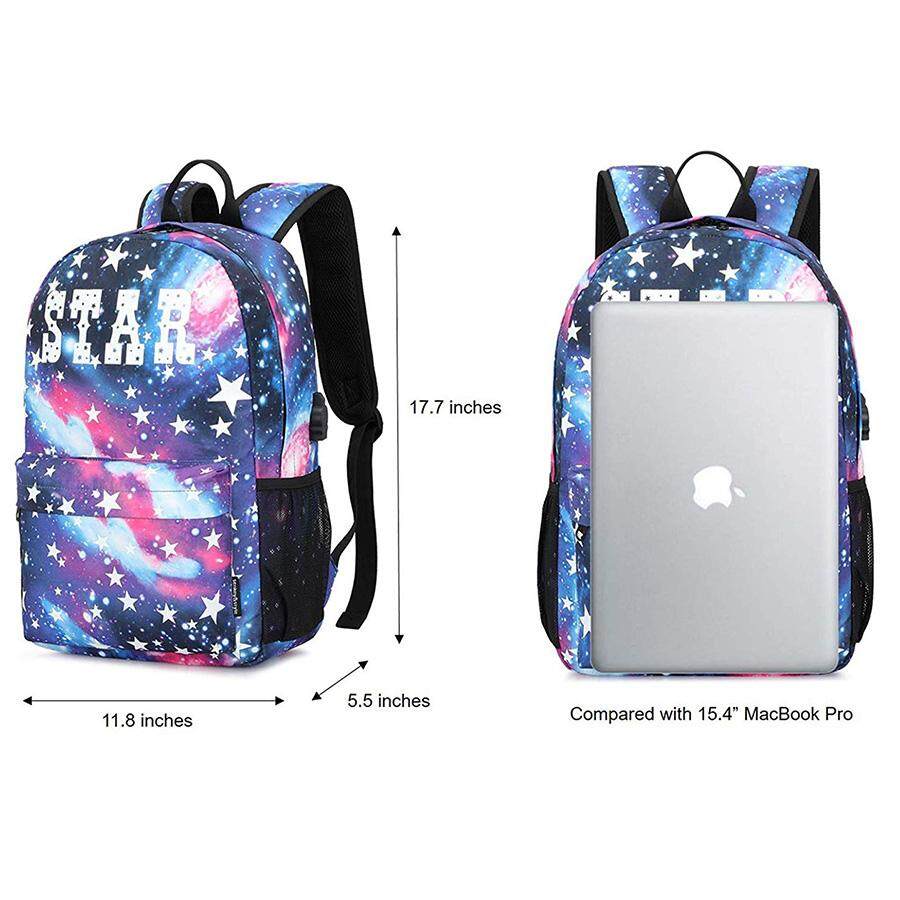 Galaxy backpack with clearance charger