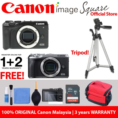 Advance package! Canon EOS M6 II / M6 MARK II BODY ONLY Mirrorless Camera M6II (ORIGINAL CANON MALAYSIA WARRANTY)