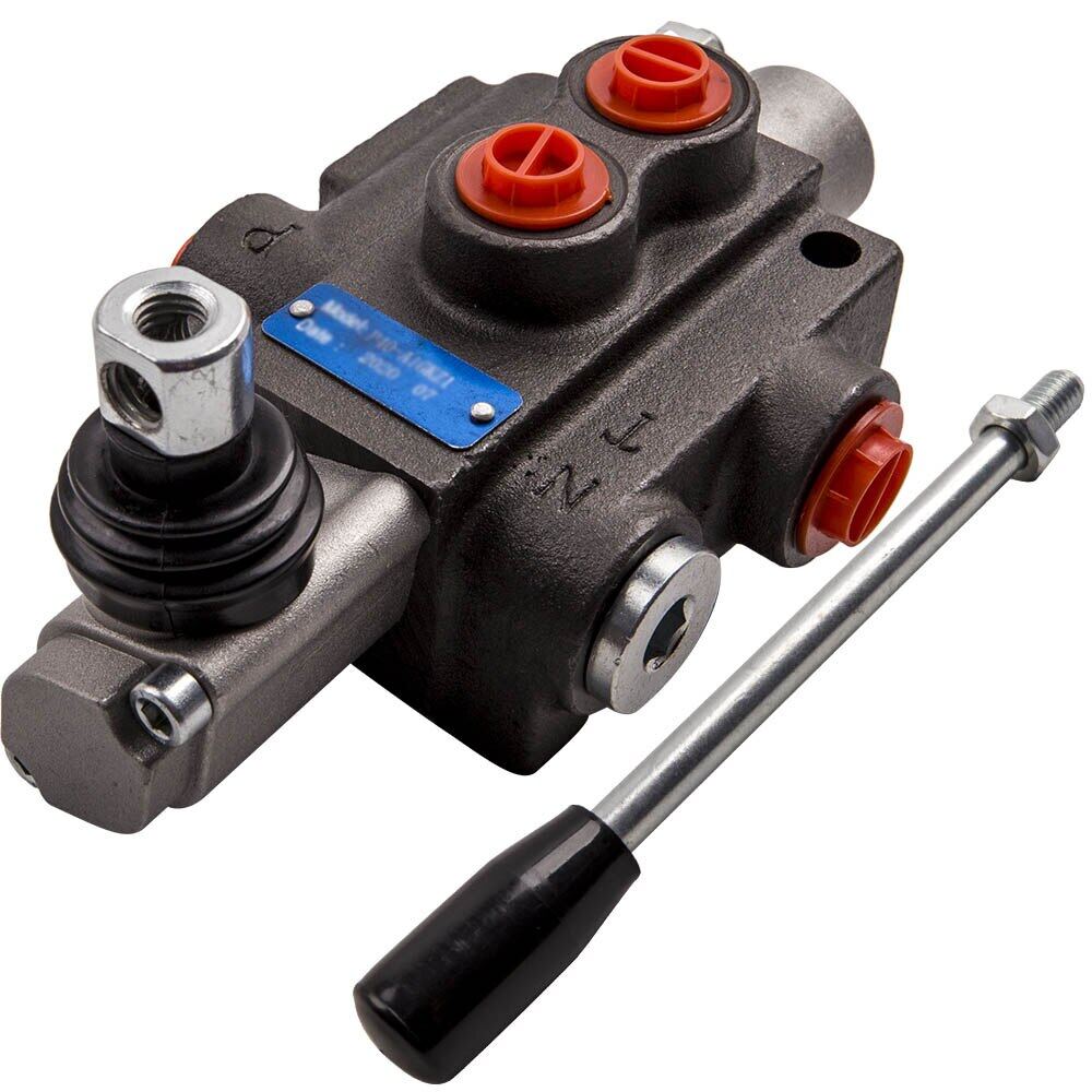 1 Spool Hydraulic Control Valve Double Acting Cylinder Flow 11GPM 4300 ...