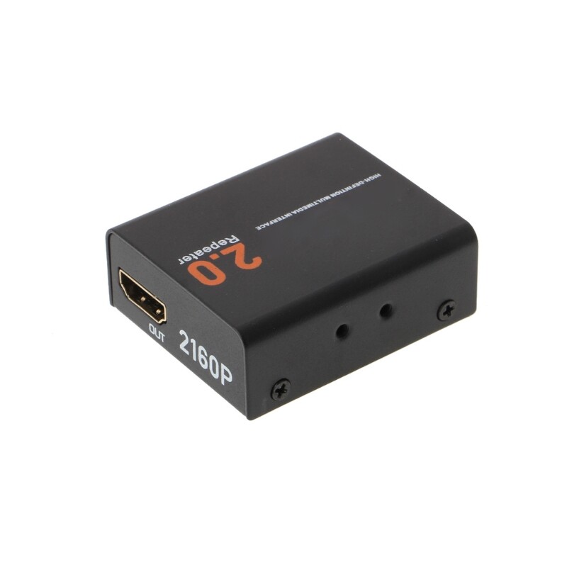 HDMI-compatible 2.0  eater Signal Amplifier Extender Adapter 2160P 3D 4Kx2K
