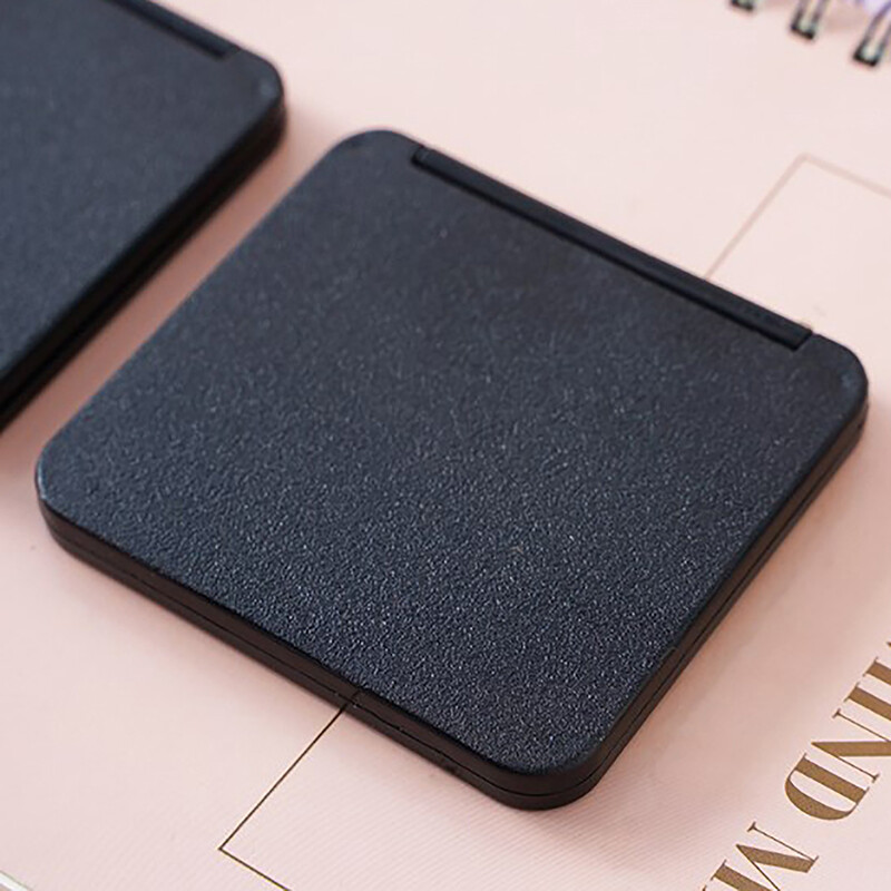 caomangjiuk Foldable Makeup Mirror Mini Square Makeup Vanity Mirror Portable Hand Mirrors Double-sided Compact Pocket Cosmetic Mirror