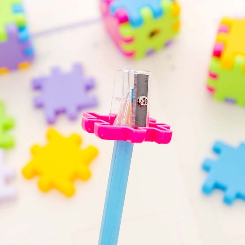 Rubik's Cube Pencil Sharpener Korea Stationery Student Gift