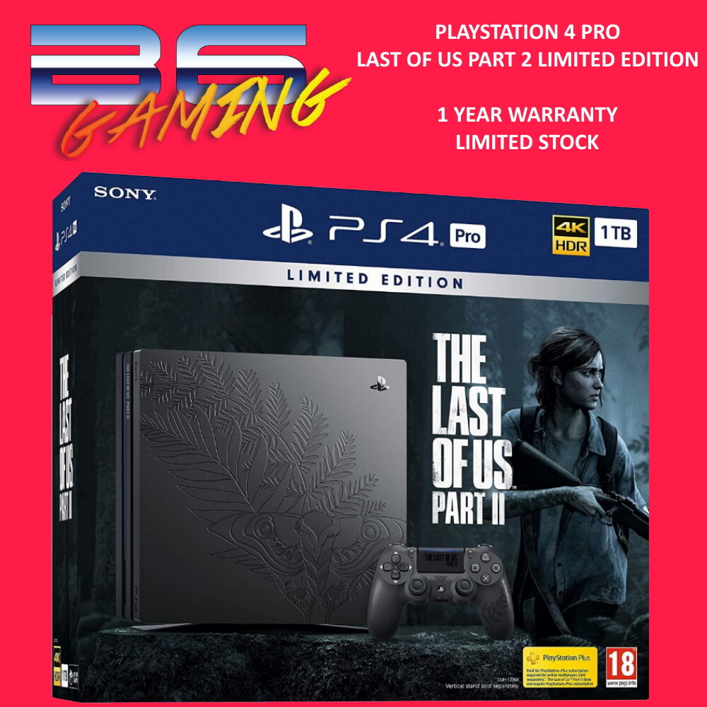 Playstation 4 pro the last of deals us part 2 limited edition