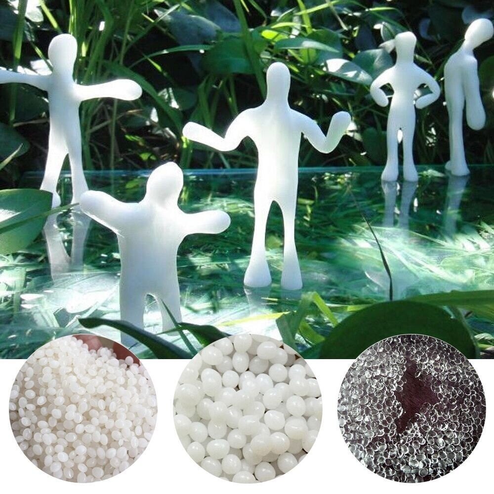 Hot 50g DIY polymorph nhựa nhiệt dẻo polycaprolactone moldable nhựa PELLET đúc hạt