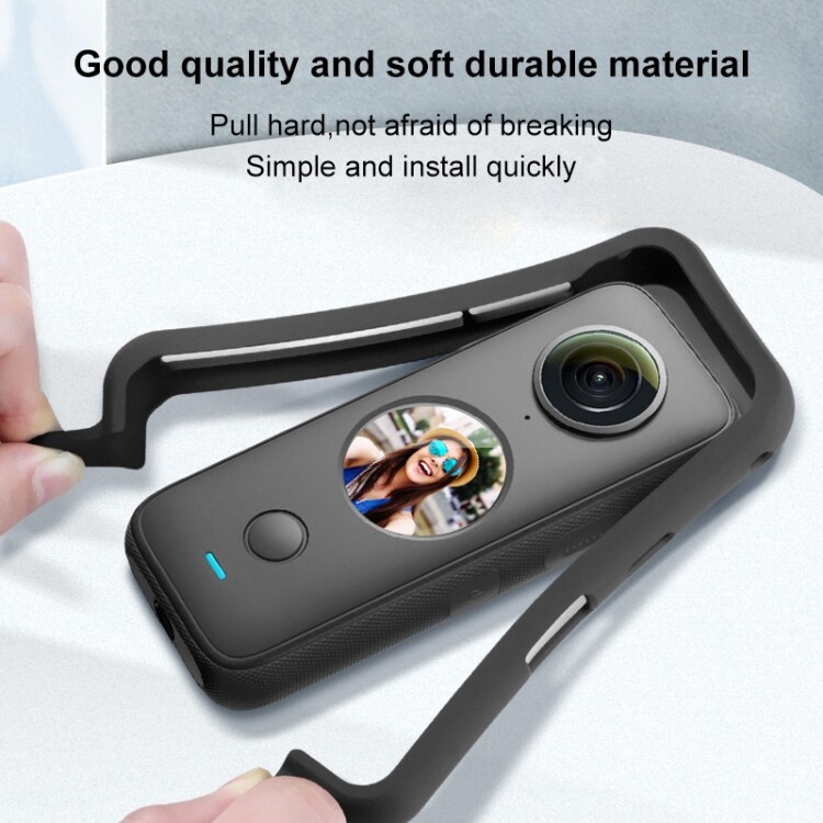 PULUZ PC Protective Frame for Insta360. ONE X2, with Adapter Mount & Screw(Black)