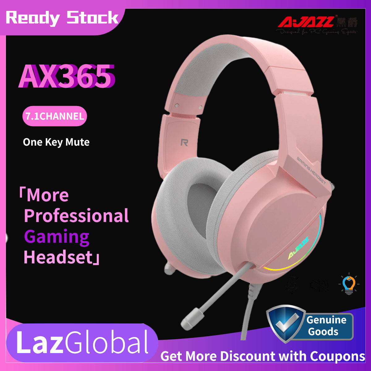 ajazz ax365 7.1