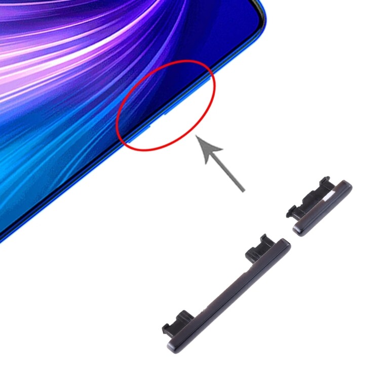【Ipartsbuy mall】 nút nút nguồn và điều khiển âm lượng cho Xiaomi Redmi Note 8 Pro