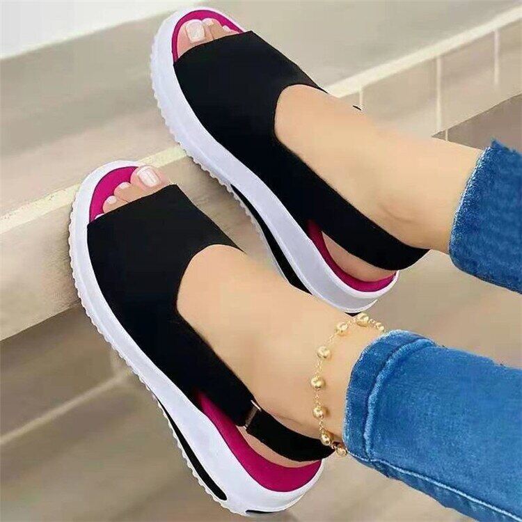 ladies platform sandals