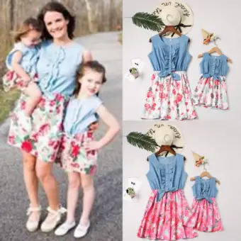 denim dress for kid girl