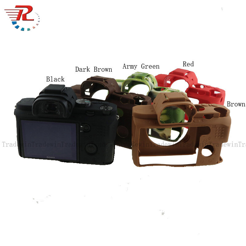 Soft silicone rubber camera body case cover for sony a7r2 a7rii a7r mark ii