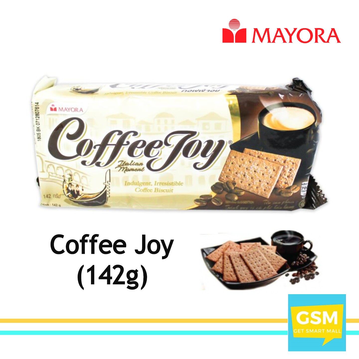 Mayora Coffee Joy Coffee Biscuit 142g | Lazada