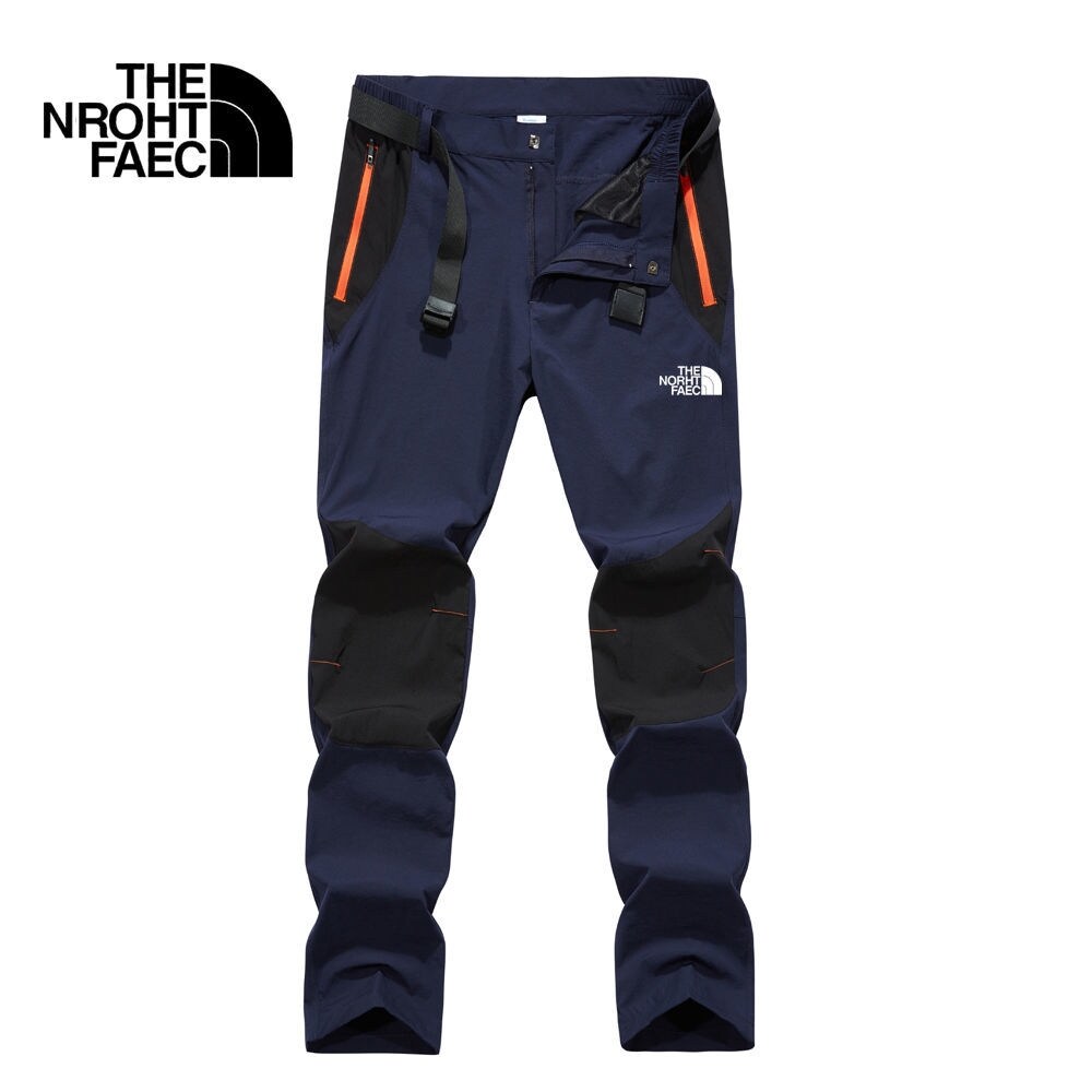 ™▽๑ The North Face of The new quick-drying pants outdoor summer elastic waterproof breathable loose big yards ice fishing on foot feeling quick dry slacks