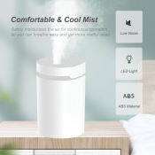 Quiet Mist Humidifier with Essential Oil Diffuser 