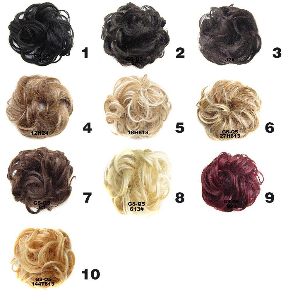 Hairpiece Accessories Hairpiece Hair Bun Curly Messy Bun Hair