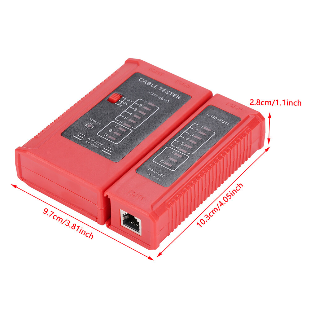 WZ-468 RJ45 and RJ11 Network Cable Tester Ethernet LAN Network Test Tool