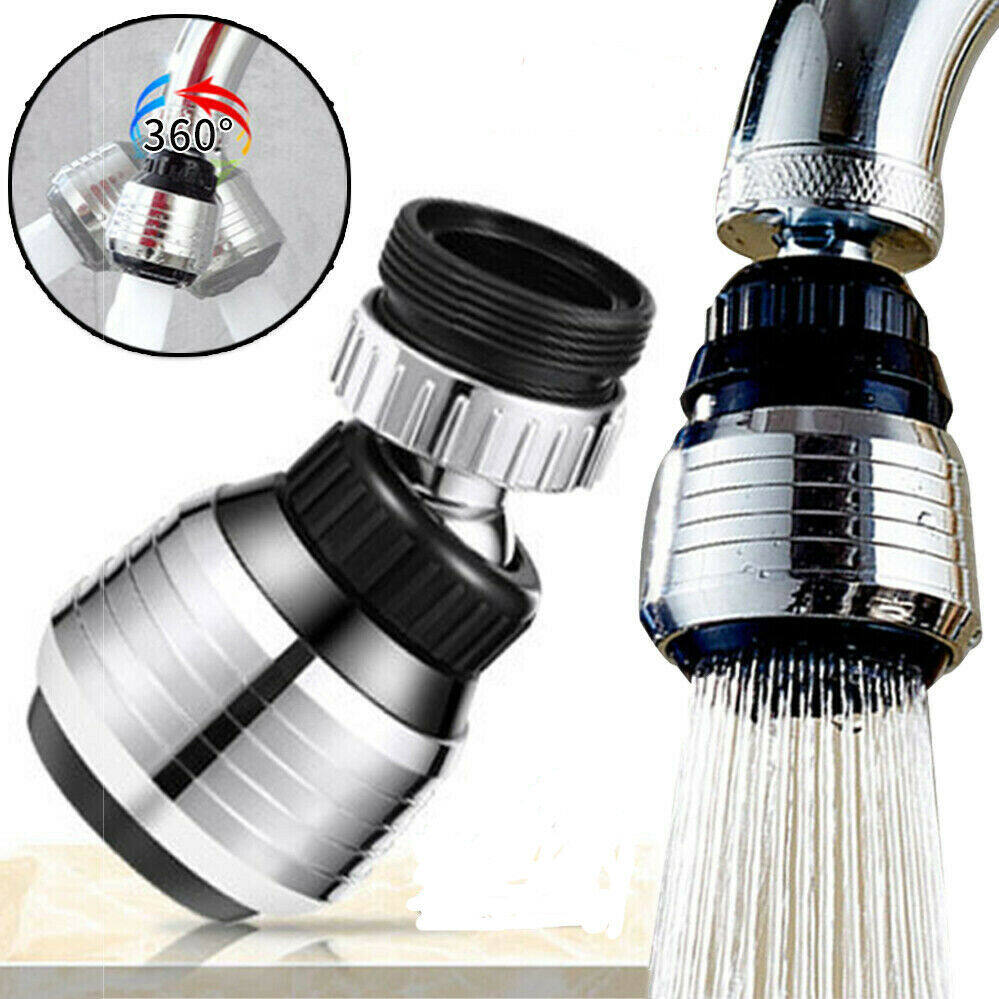 sanhe 360° Rotate Faucet Filter Tap Diffuser Extender Adapter Rotating Bubbler Water Saving Gadget Kitchen Accessories Sink Faucet Extension