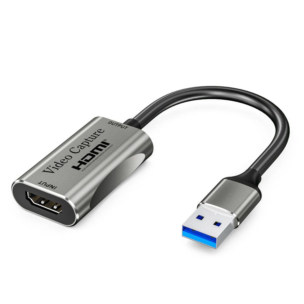 Fsfds usb 3.0 1080p tương thích với hdmi bộ chuyển đổi bộ chuyển đổi cáp video 4k thẻ usb video capture usb 3.0 video grabber máy ghi trò chơi thẻ collection