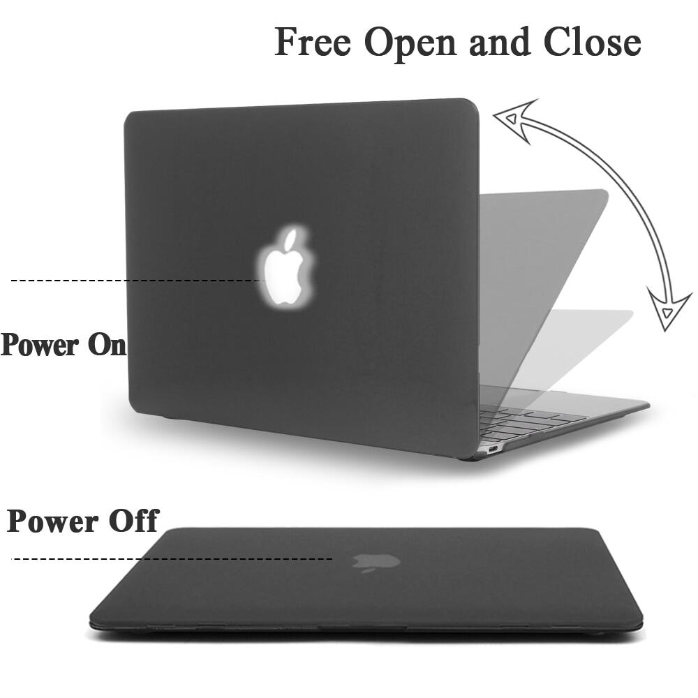 For Apple Macbook Air 11 13/MacBook Pro 13/16/15 Inch Laptop Case Hard Shell Protective Case+Screen Protector+Keyboard Cover