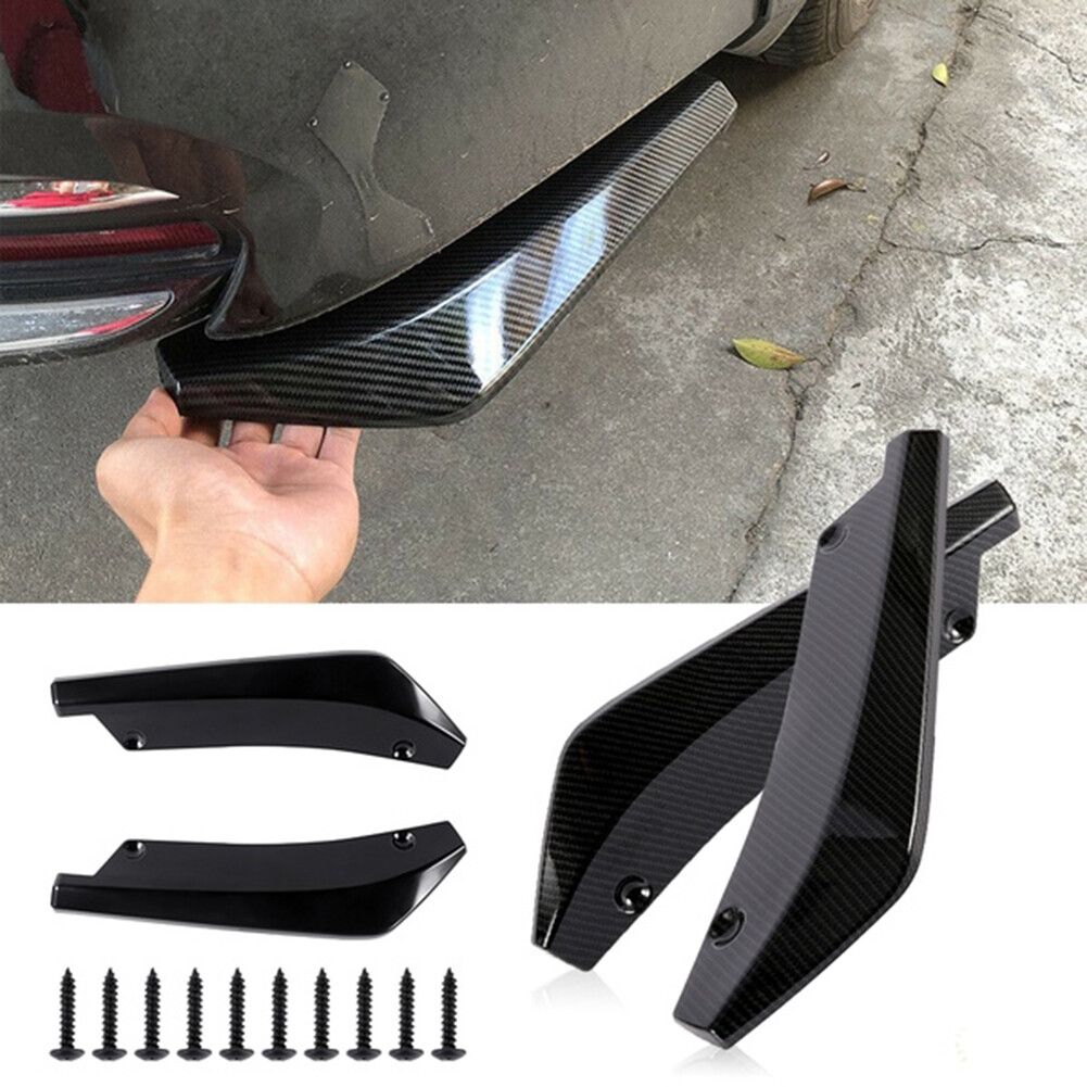 Lilithil 2 Chiếc Bộ Khuếch Tán Môi Cản Sau Xe Hơi Thông Dụng Cánh Gió Bảo Vệ Chống Trầy Xước