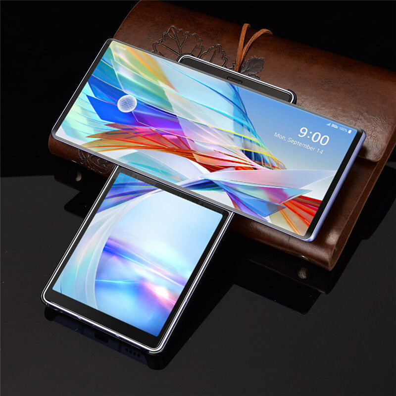 Điện Thoại Trở Lại Trường Hợp, Dành Cho LG Wing 5G, Vỏ Cứng PU + PC Họa Tiết Cá Sấu Dành Cho LG Wing 5G Trường Hợp Chống Sốc ProtectBackCover Vỏ