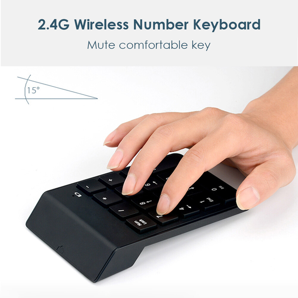 Không Dây Bàn Phím Số Máy Tính Xách Tay Máy Tính Xách Tay Máy Tính Bảng Bàn Phím Số 2.4GHz Tiện Dụng