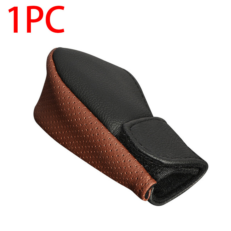Car Gear Knob Cover Universal Gear Lever PU Leather Shift Boot Cover