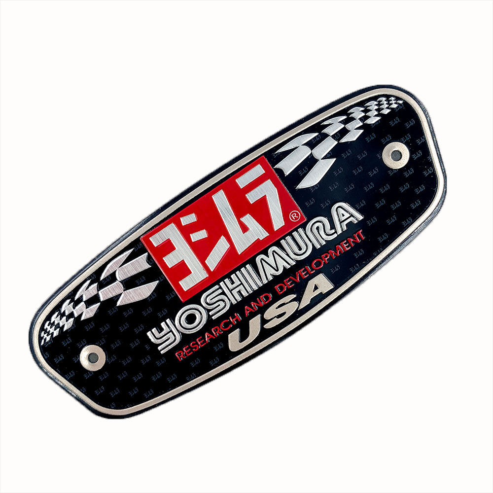 Aluminum Motorcycle Exhaust Pipe Decal Sticker Cool Personality Yoshimura Sticker