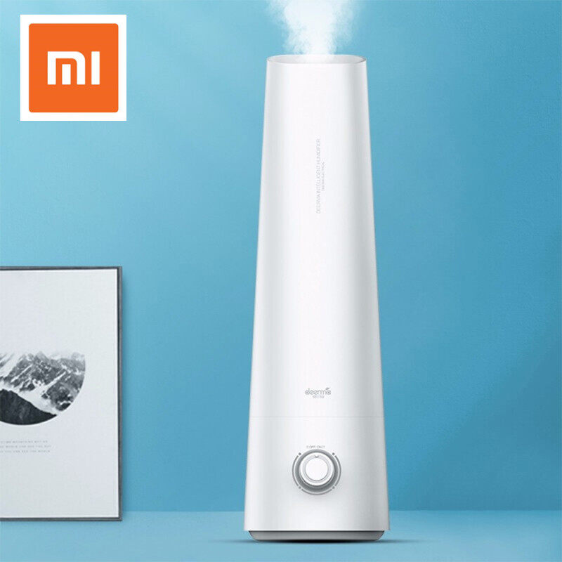 New Deerma DEM-LD200 4L Air Humidifier Ultrasonic Aromatherapy Air Diffuser Cool Mist Low Noise Floor-Standing Humidifier Singapore