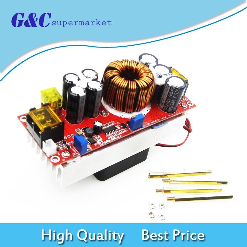 1800w 40a dc dc boost converter step up power supply adjustable module dc 10v-60v to 12v-90v diy kit electric unit modules