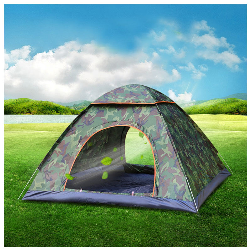 CAMPOUT🏕️Outdoor camping folding fully automatic tent, 3-4 people, beach simple quick tent