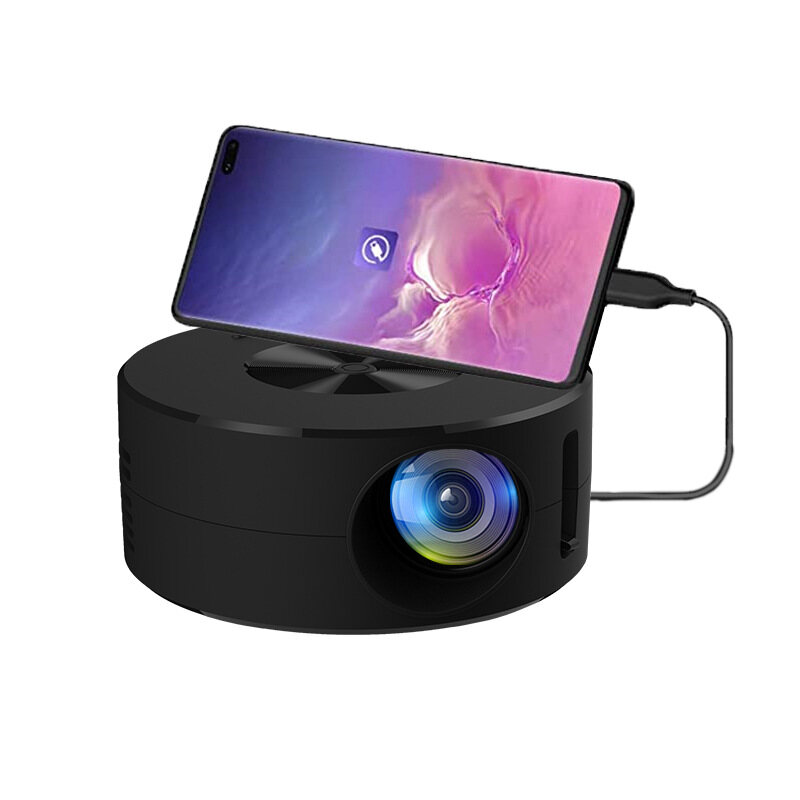 Portable home use mobile phone projection video machine