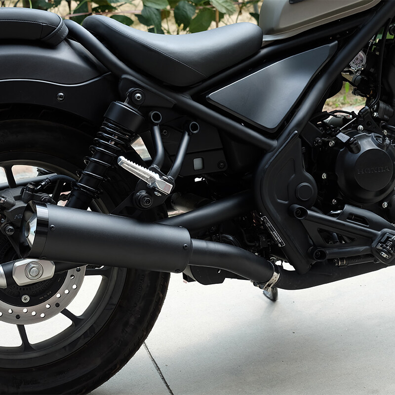 Honda rebel deals 500 twin exhaust