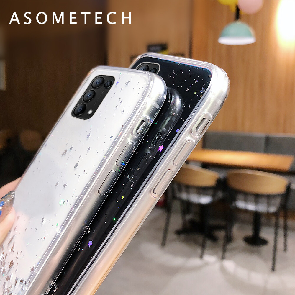 Ốp Điện Thoại Lấp Lánh Hình Ngôi Sao Lấp Lánh Dành Cho OPPO Reno 5 / OPPO Reno 5 Pro Ốp Lưng TPU Silicon Mềm