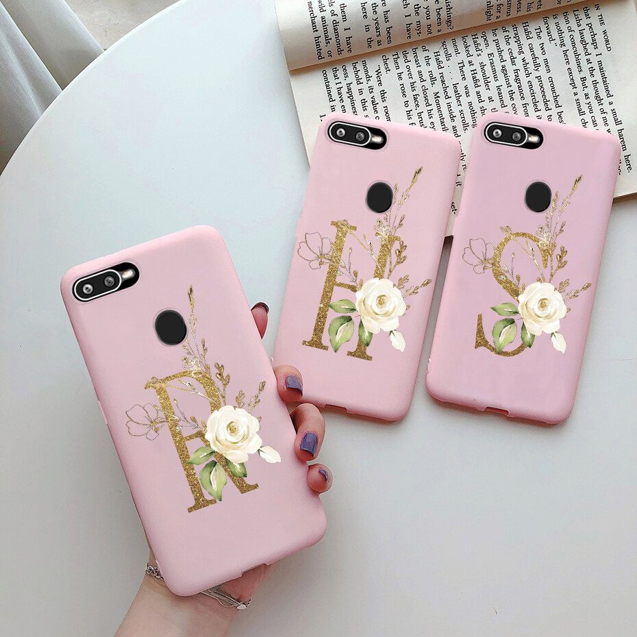 Dành Cho OPPO F9/Realme U1/A7X/F9 Pro Ốp Lưng Ốp Silicon Mềm Chữ Dễ Thương, Ốp Chống Sốc Ốp Điện Thoại