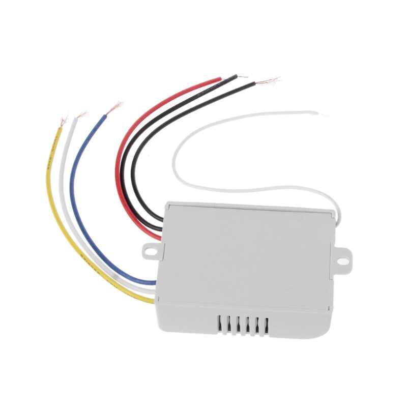 Wireless 3 Channel ON/OFF Lamp Remote Control Switch Receiver Transmitter