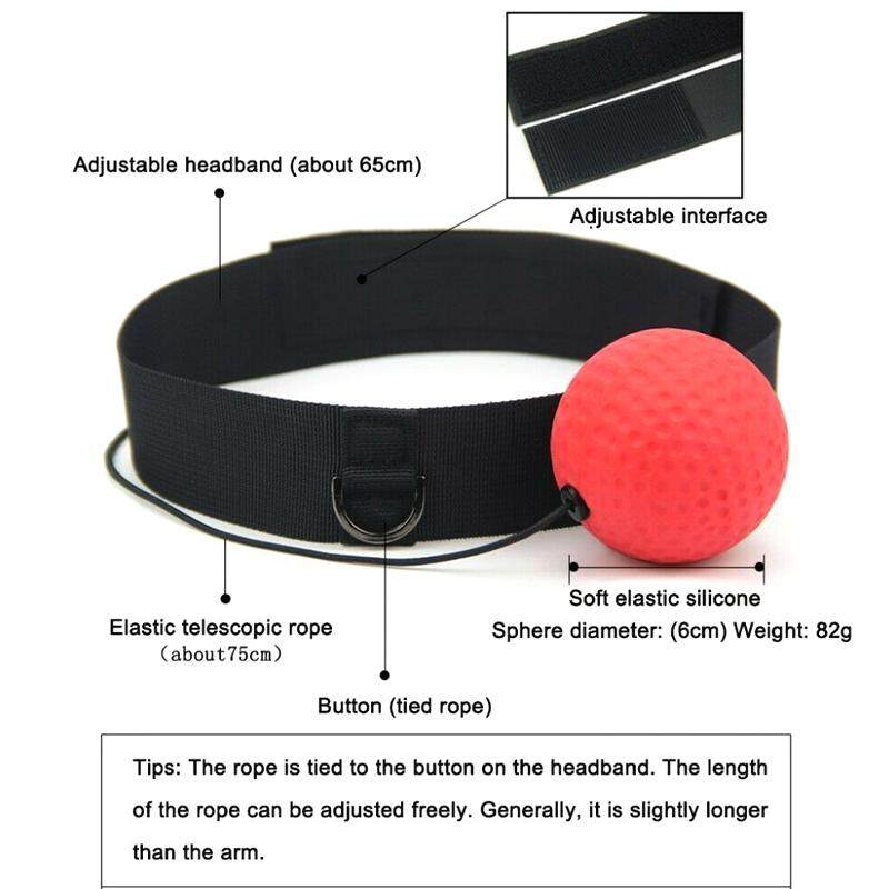 React Reflex Ball Kidte Training Head-Mounted Boxing Quickly Raising Reaction