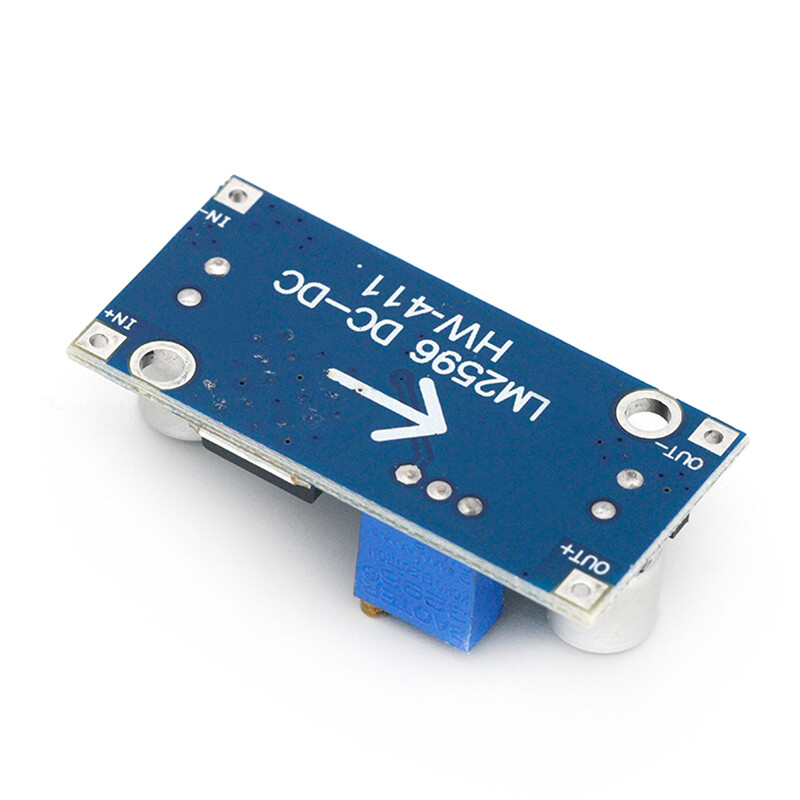 Fulai 3A Adjustable Step-Down Module DC-DC Buck Converter Adjustable Power Supply Module Power Supply Buck Converter Module 24V to 12V 5V 3V