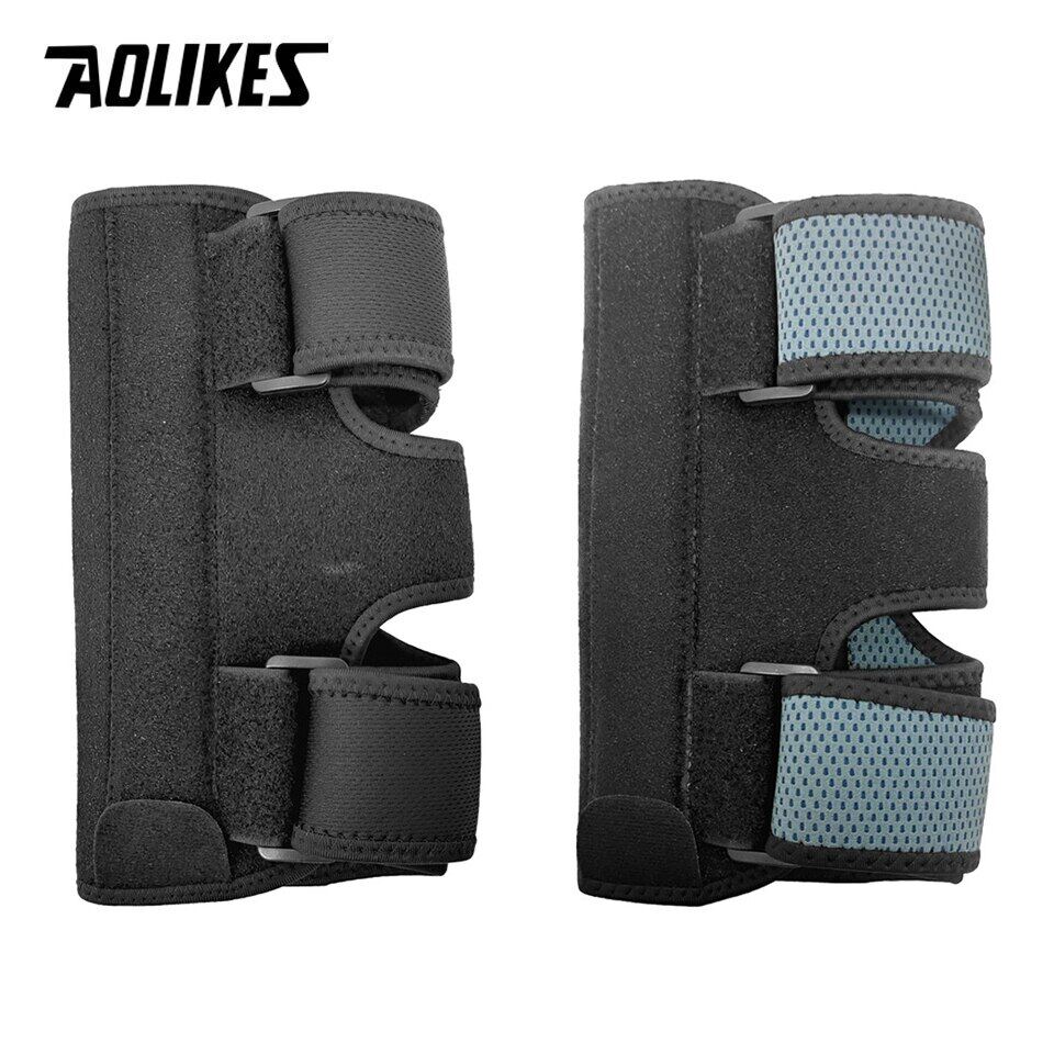 AOLIKES 1PCS Adjustable Elbow Fixed Arm Splint Brace Elbow Joint Brace Support With 2 Steel Plates Elbow Fracture Stabilizer